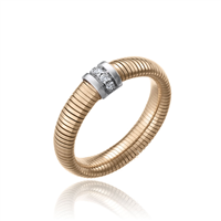 Ring Chimento Woman Stardust Pavè in Rose Gold Diamante 0.04 Ct 1A12192BB7120 - 1A12192BB7120